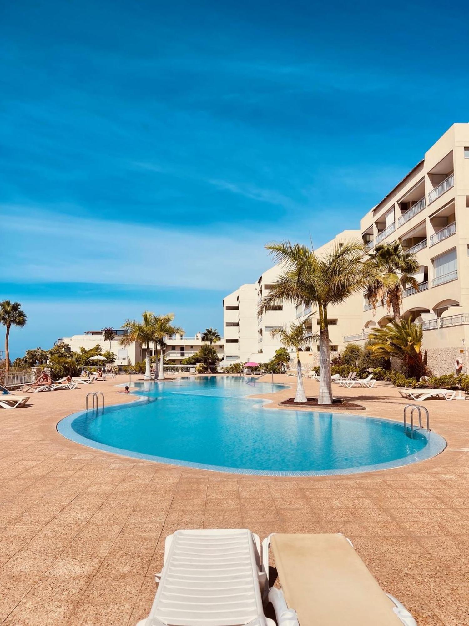 Ferienwohnung Palm Mar Penthouse Duplex Exterior foto